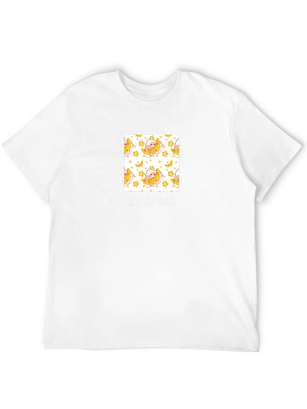 Sloth Talk Graphic T-Shirt - Cute & Comfy