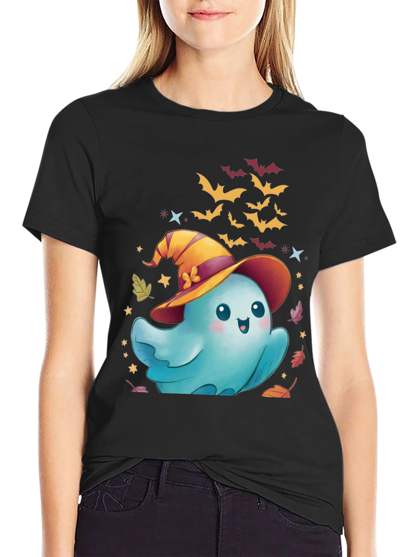 Cute Halloween Ghost T-Shirt