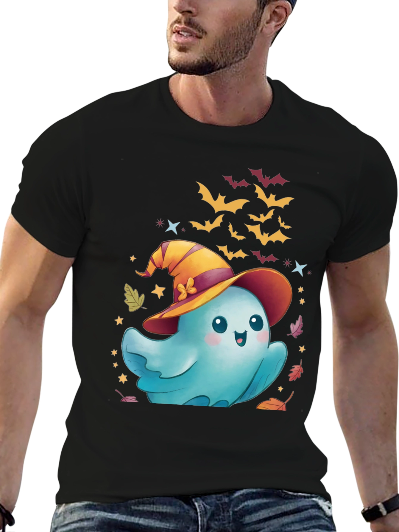 Cute Halloween Ghost T-Shirt