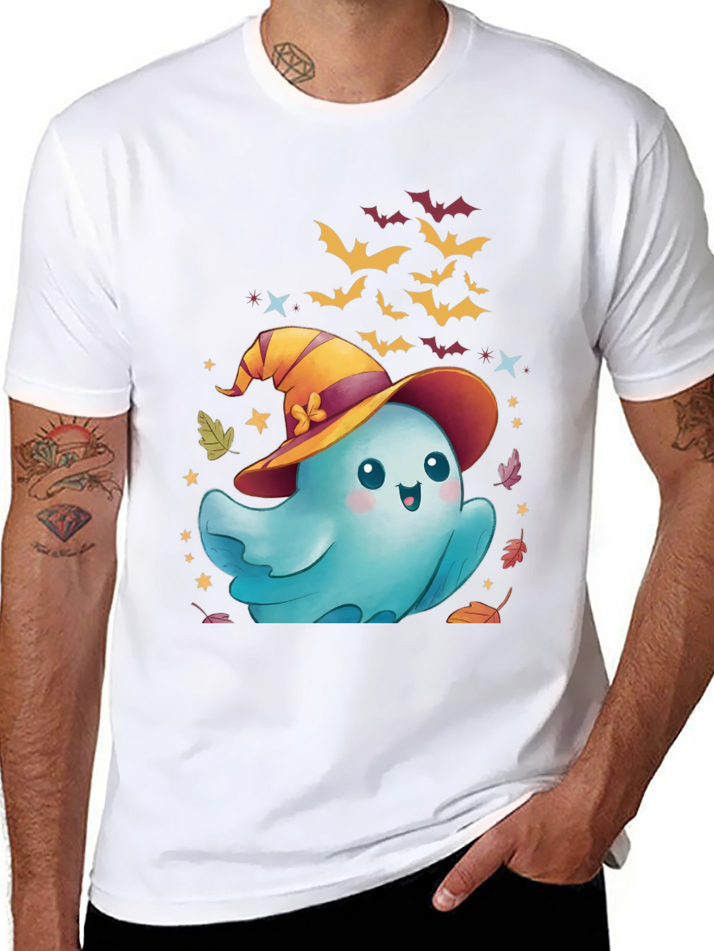 Cute Halloween Ghost T-Shirt