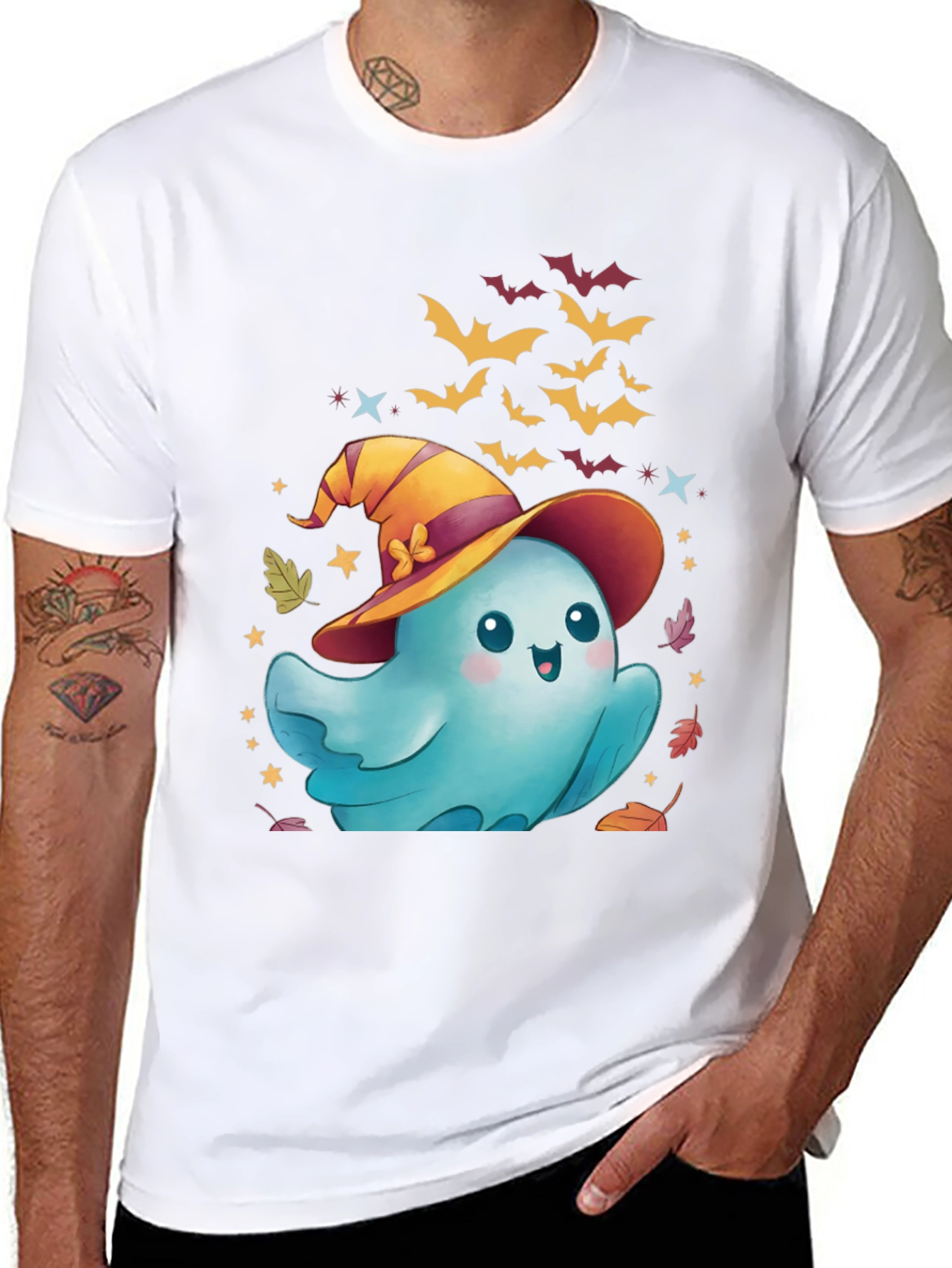 Cute Halloween Ghost T-Shirt