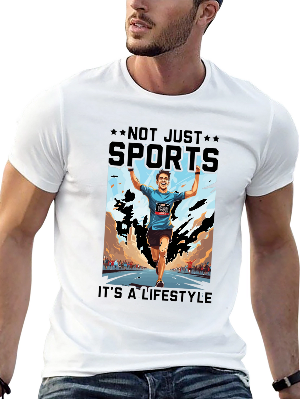 Sports Lifestyle Graphic Tee