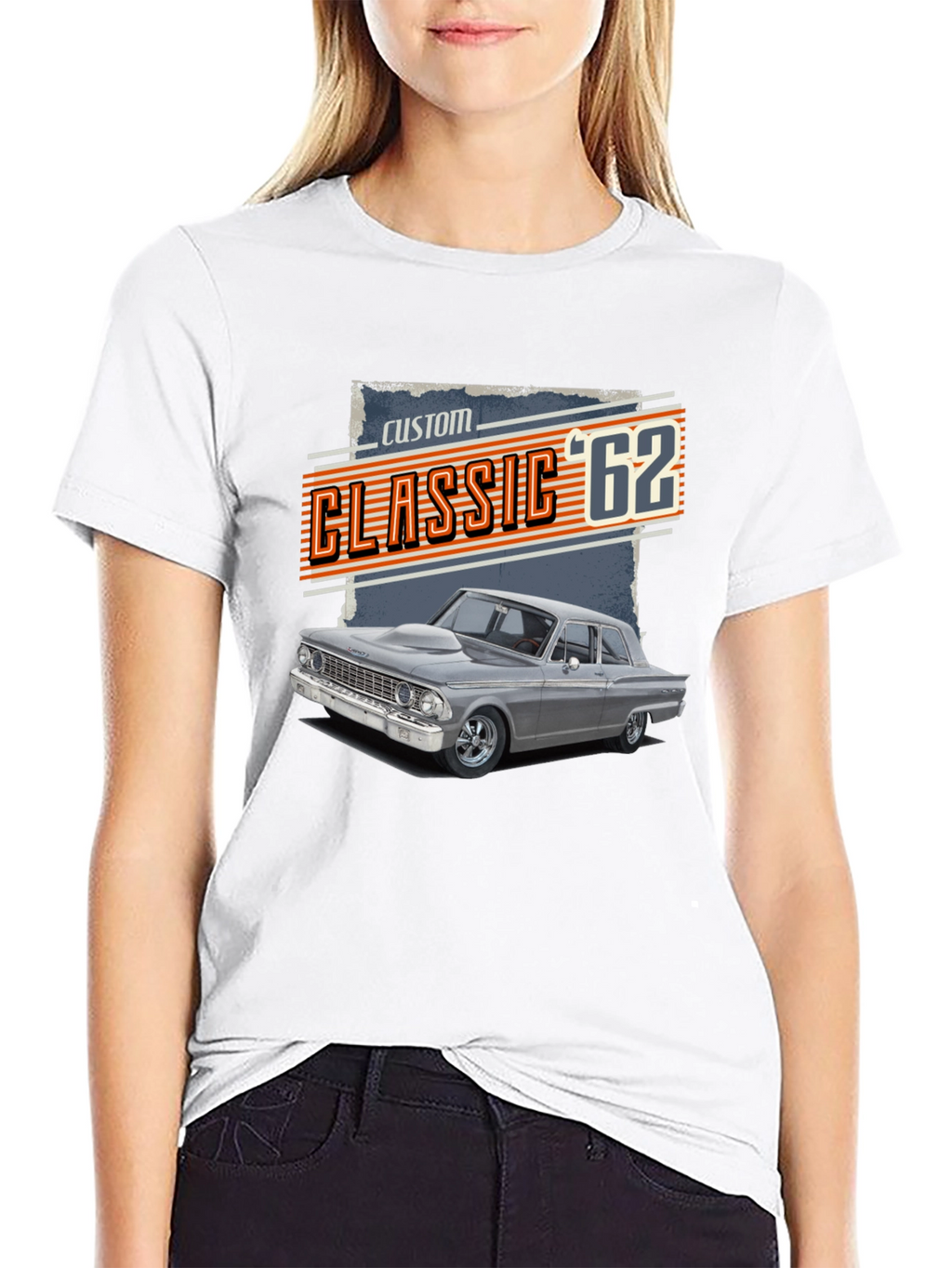 Classic 62 Car T-Shirt - Custom Design