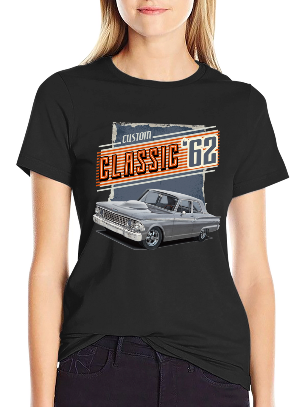 Classic 62 Car T-Shirt - Custom Design