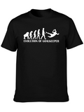 Evolution of Goalkeeper Graphic T-Shirt