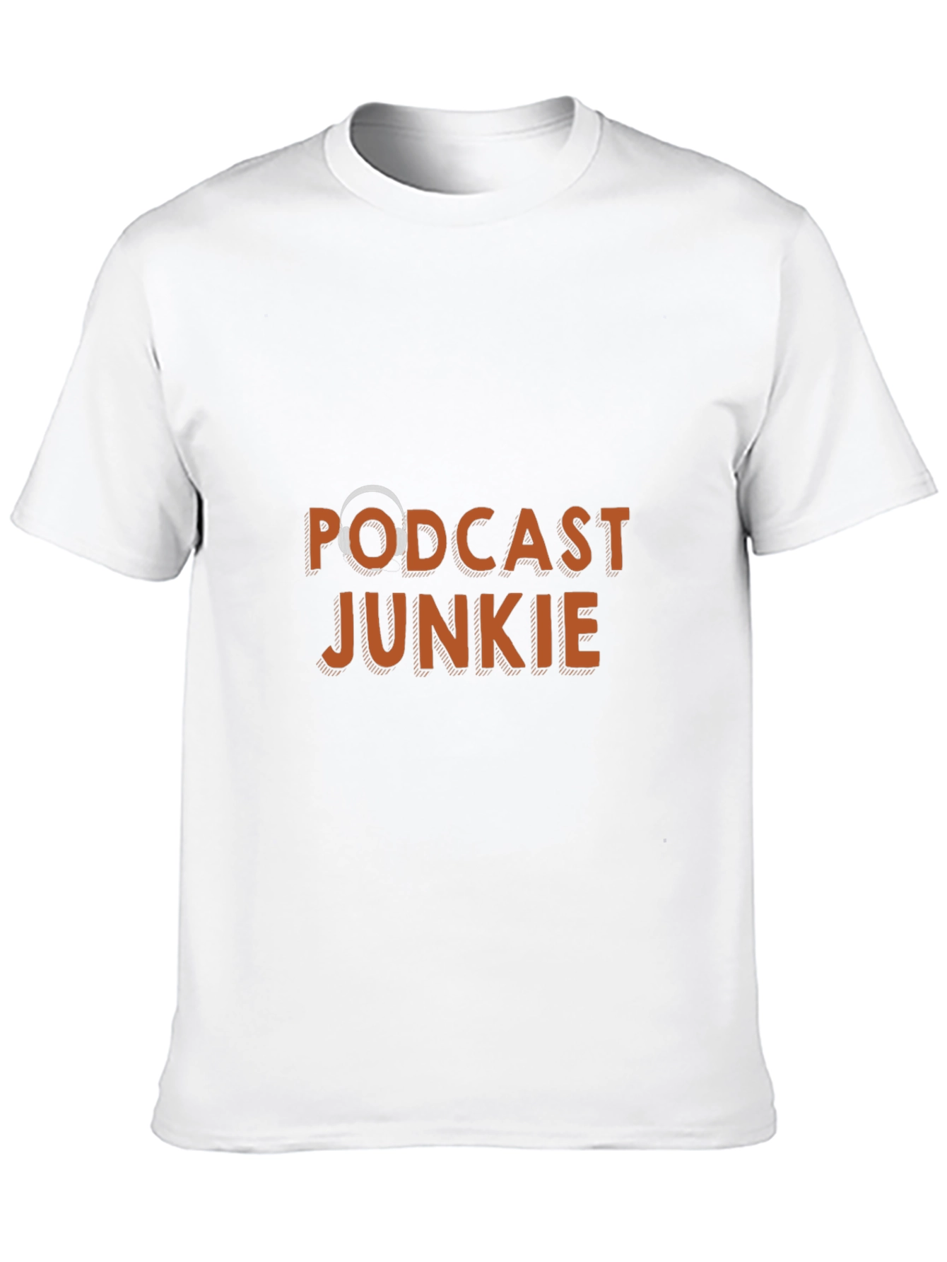 Podcast Junkie Black T-Shirt