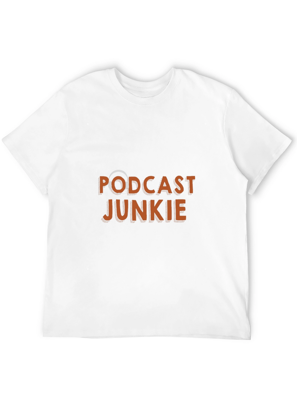 Podcast Junkie Black T-Shirt