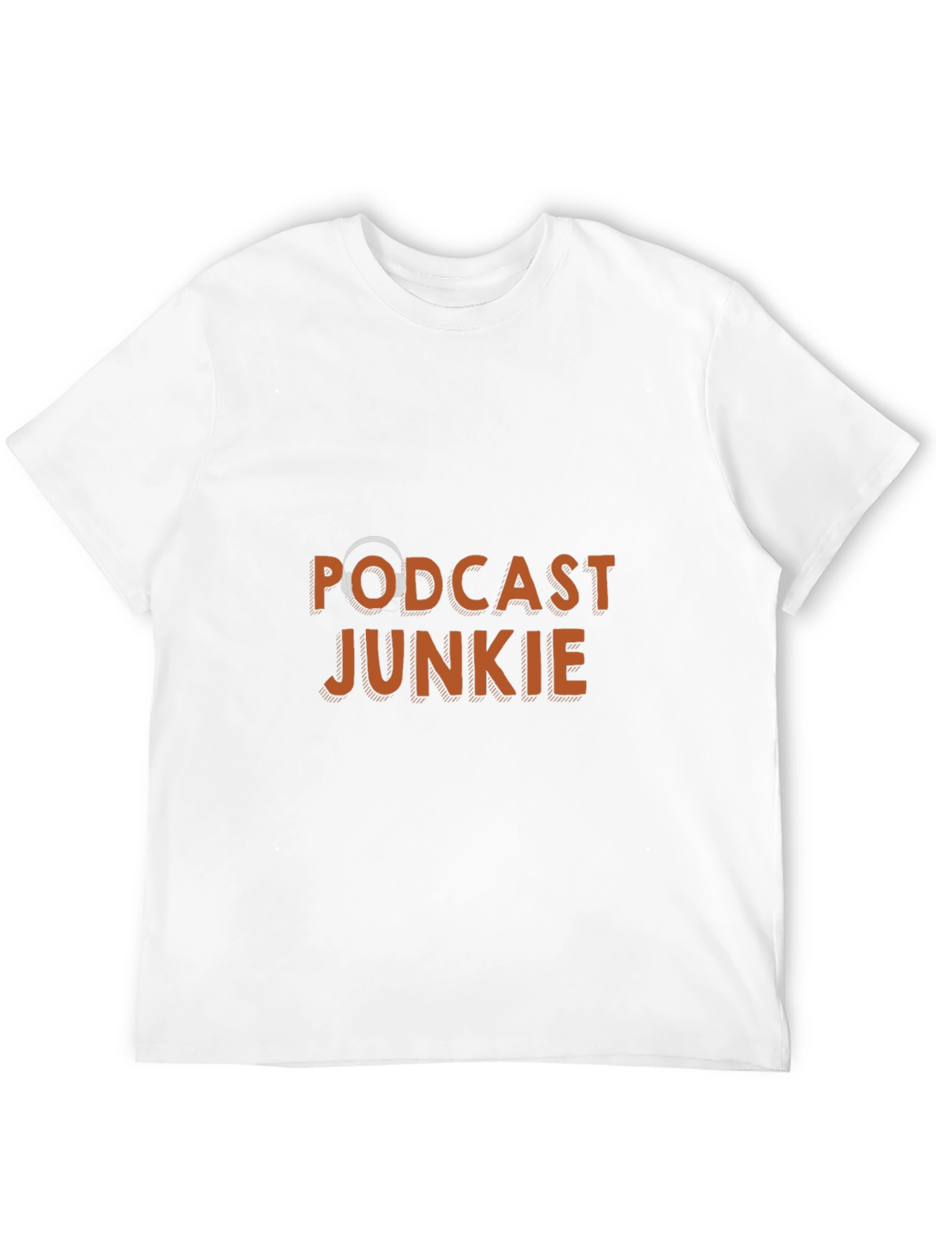 Podcast Junkie Black T-Shirt