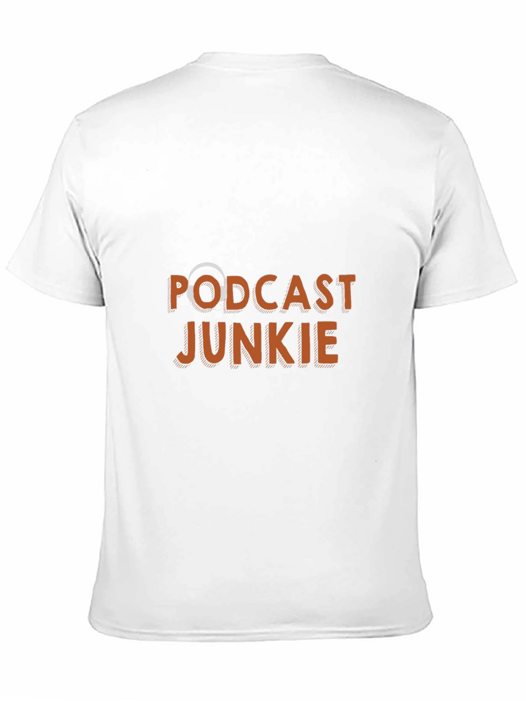 Podcast Junkie Black T-Shirt