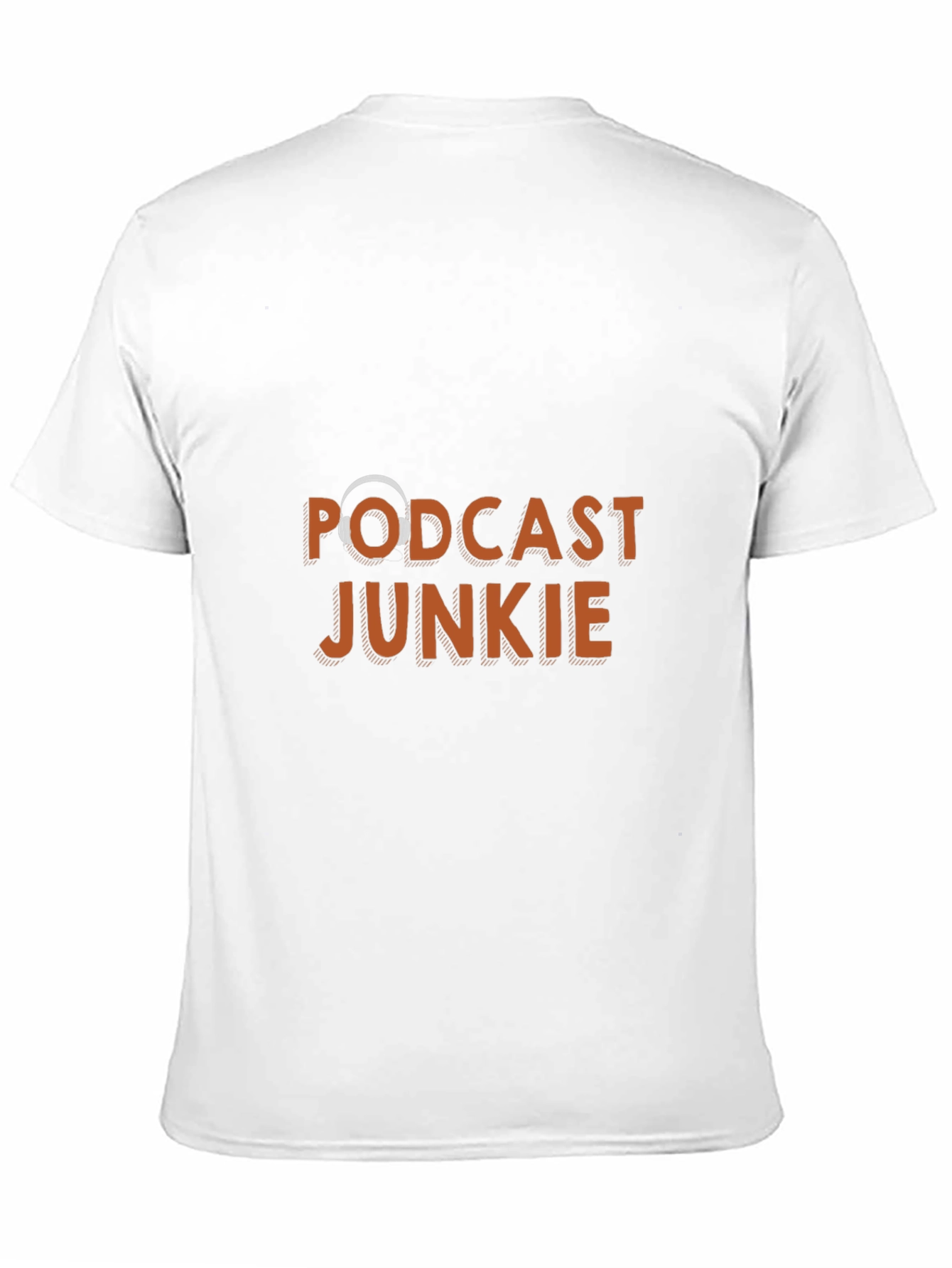 Podcast Junkie Black T-Shirt