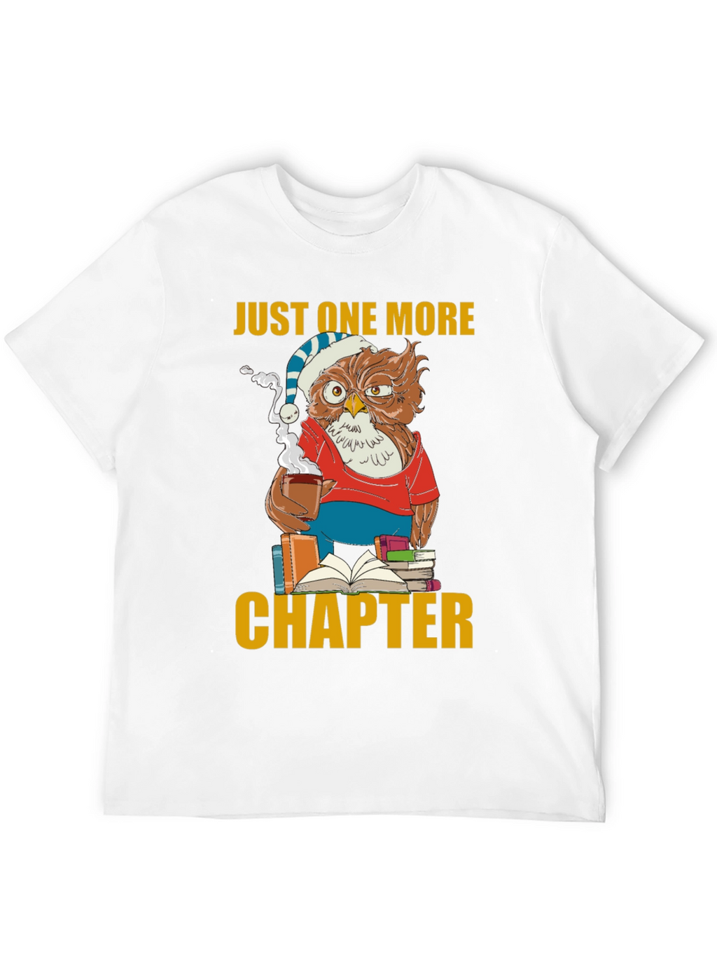 Just One More Chapter Owl T-Shirt