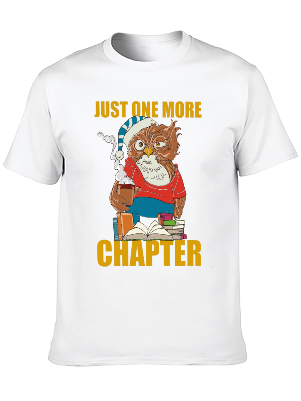 Just One More Chapter Owl T-Shirt