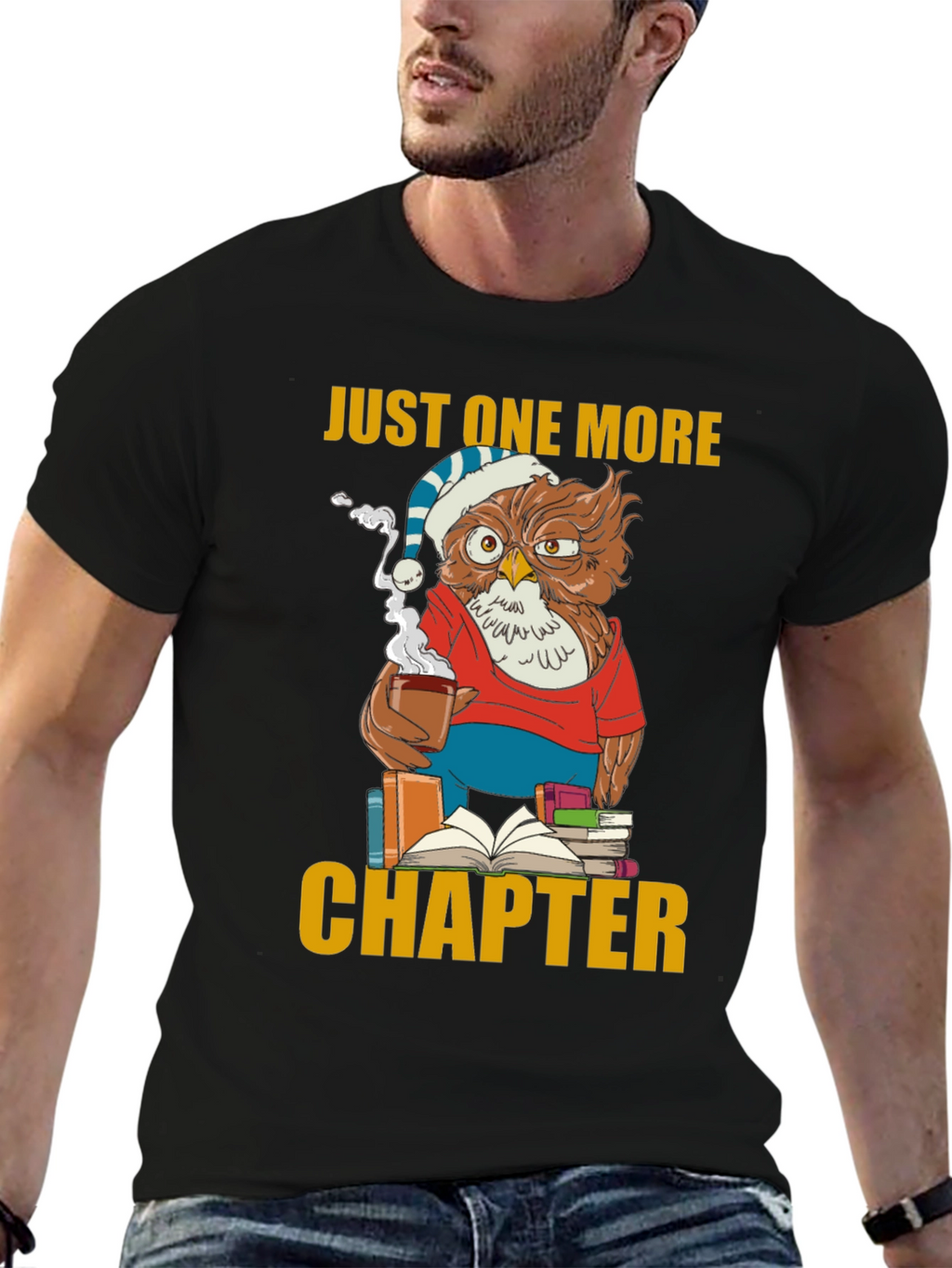 Just One More Chapter Owl T-Shirt