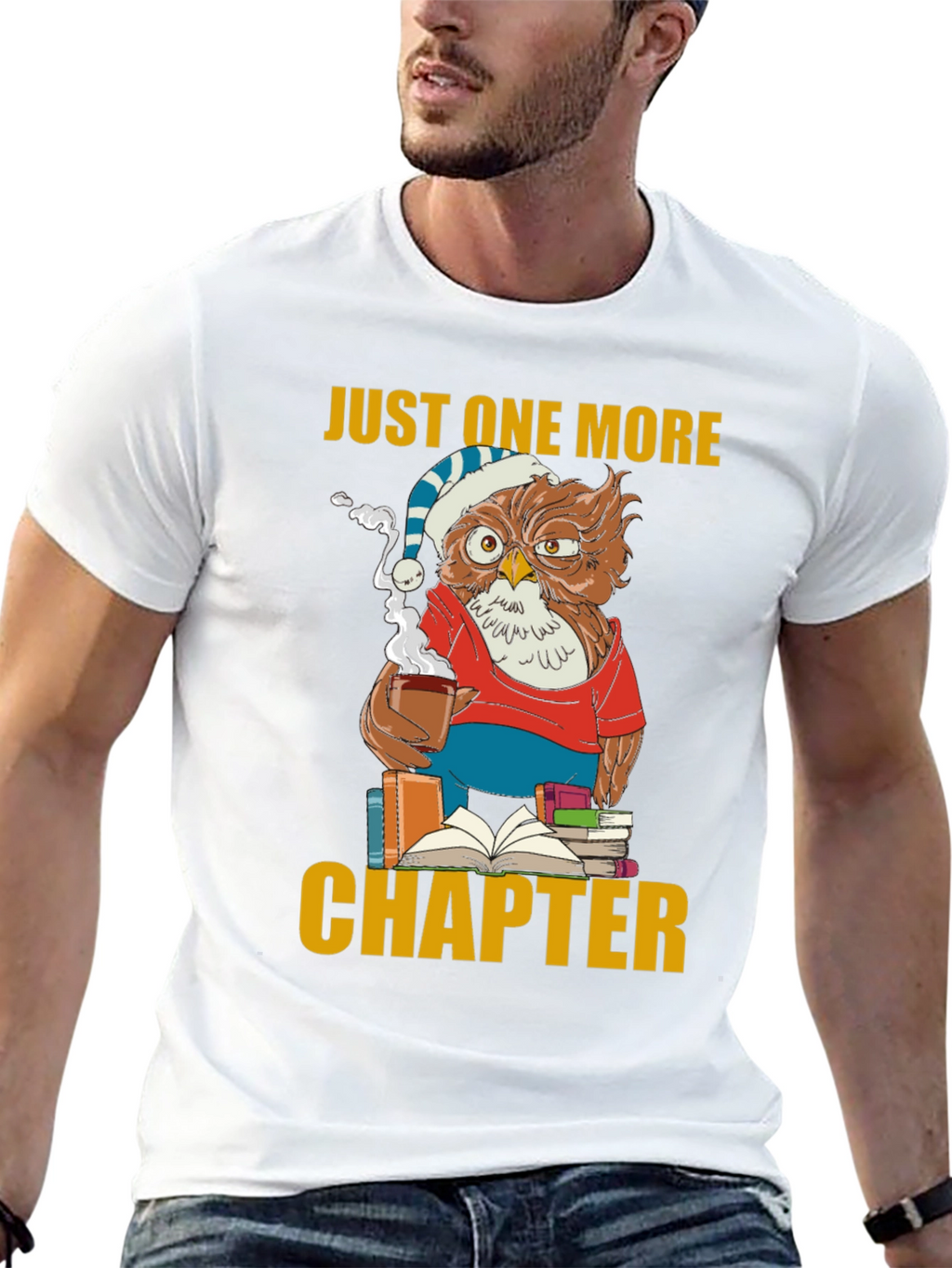 Just One More Chapter Owl T-Shirt