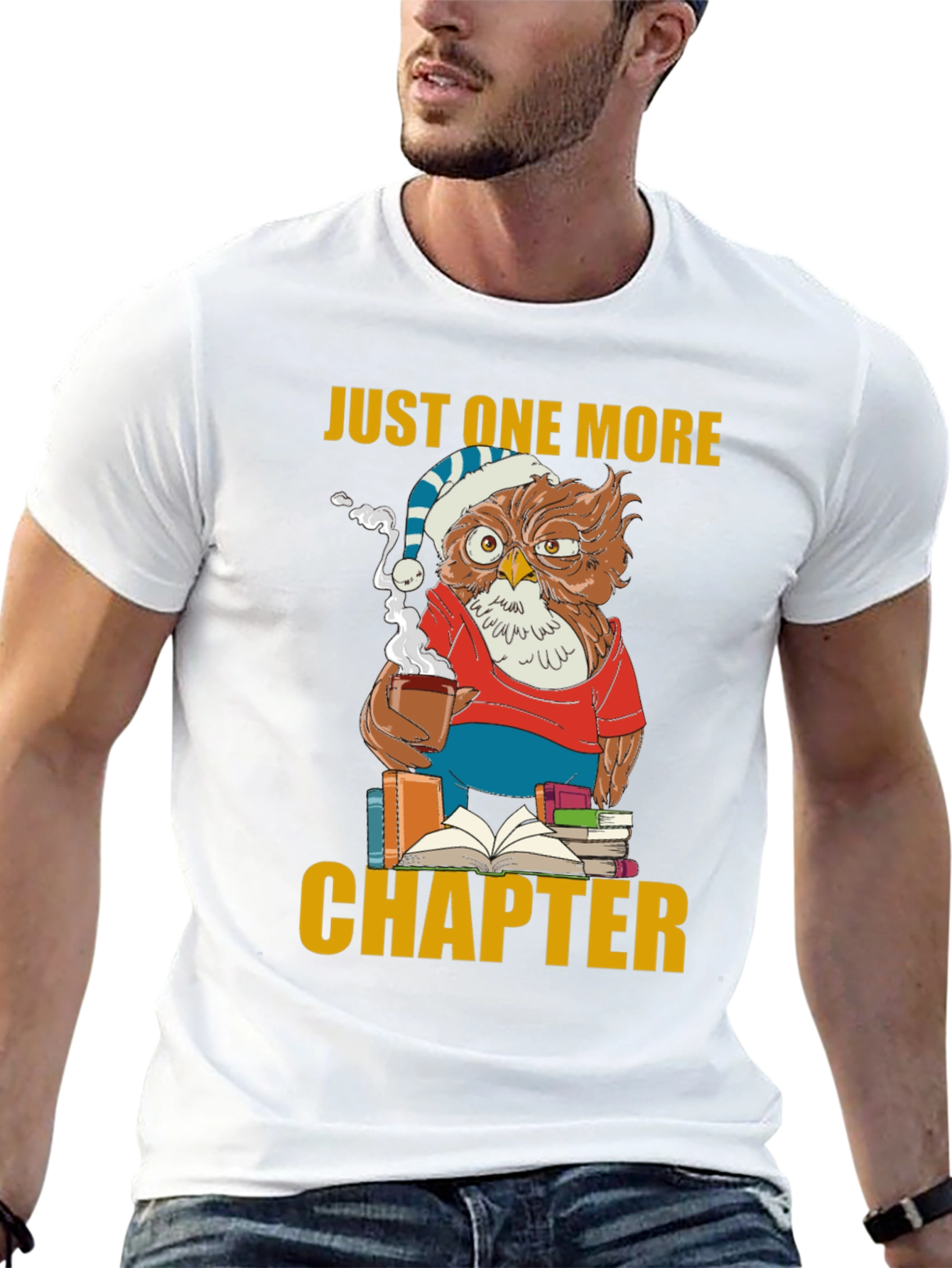 Just One More Chapter Owl T-Shirt