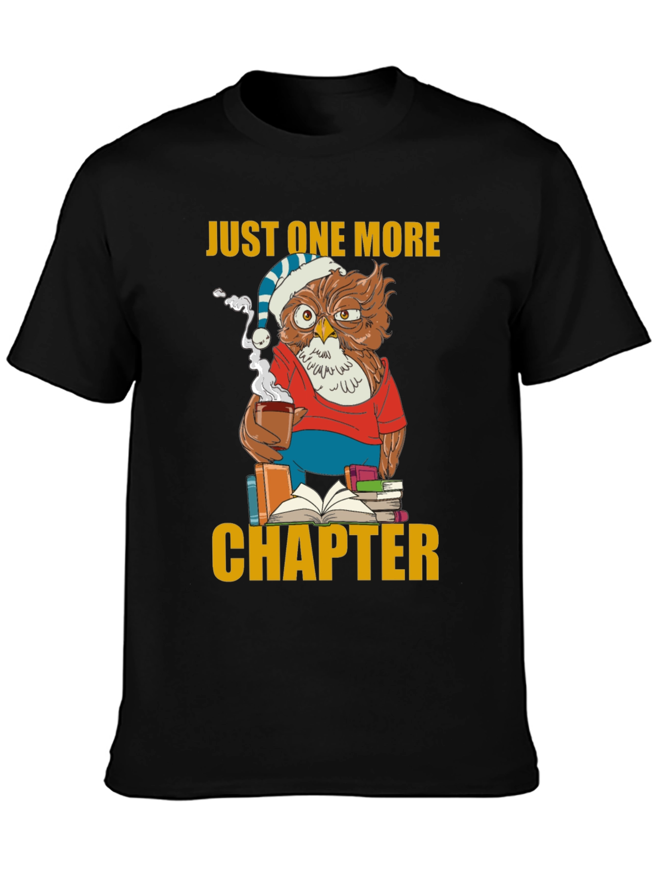 Just One More Chapter Owl T-Shirt