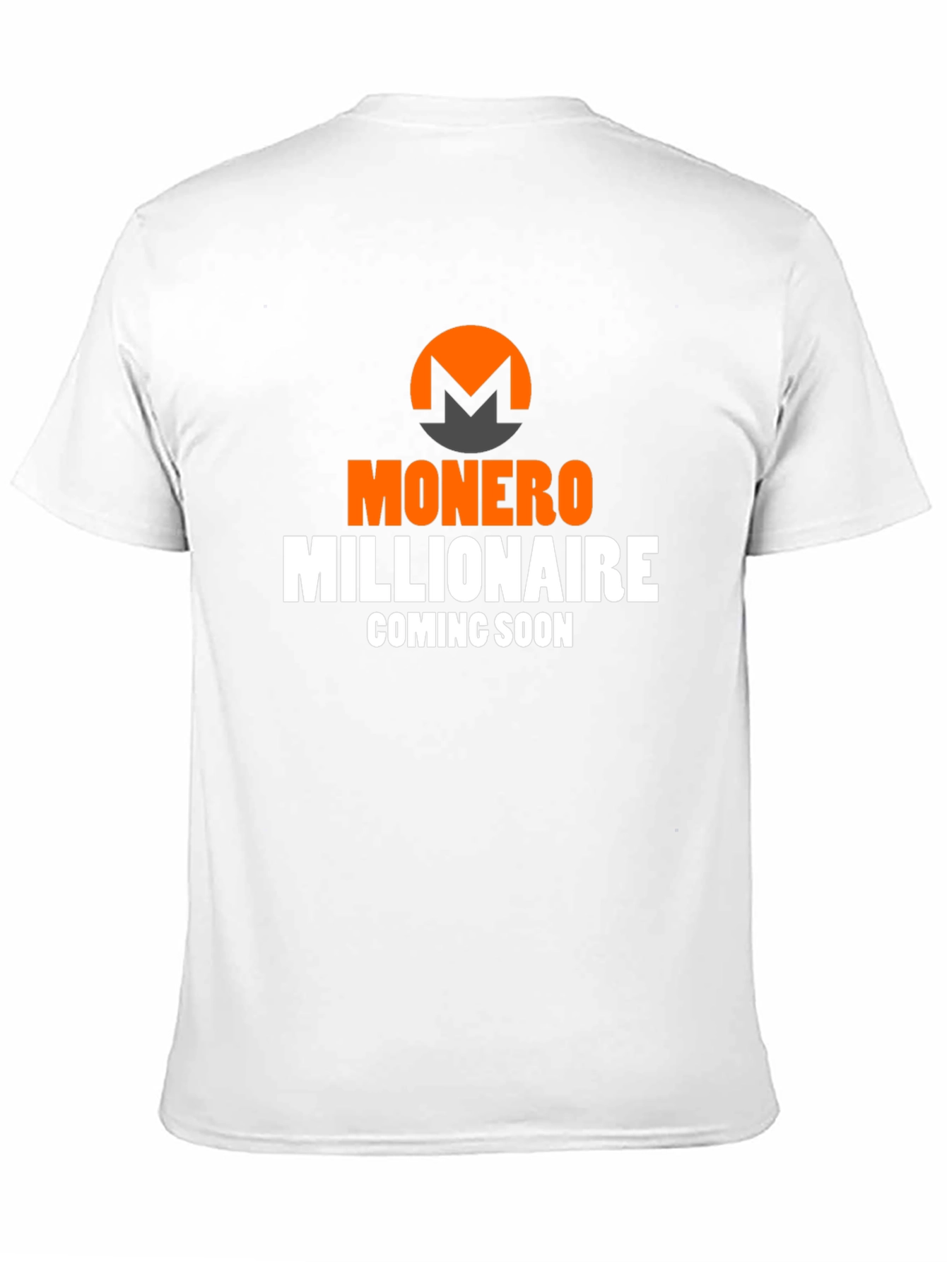 Monero Millionaire Coming Soon Black T-Shirt