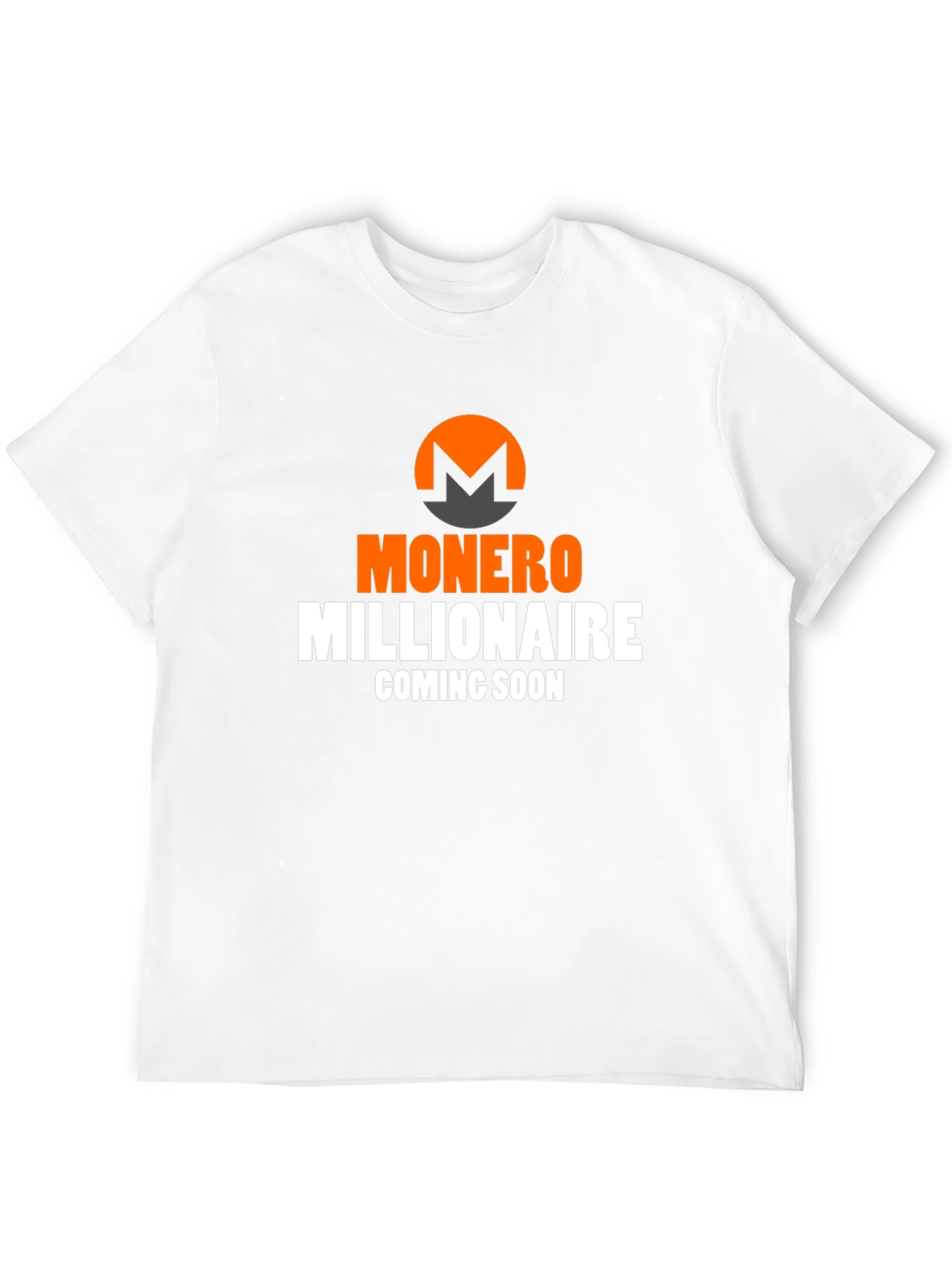 Monero Millionaire Coming Soon Black T-Shirt