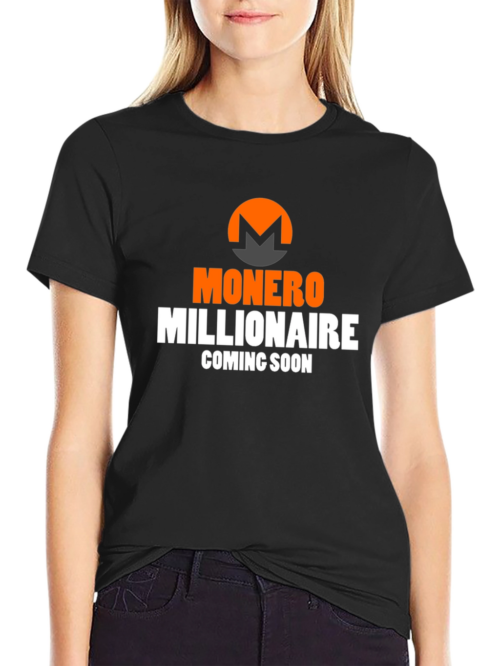 Monero Millionaire Coming Soon Black T-Shirt