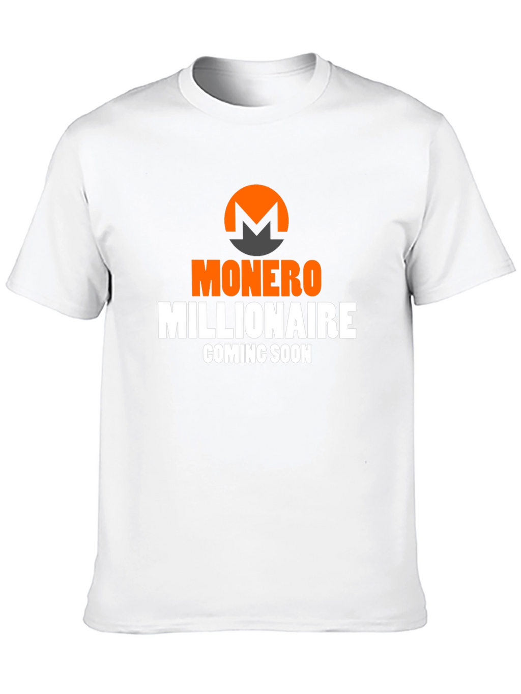 Monero Millionaire Coming Soon Black T-Shirt