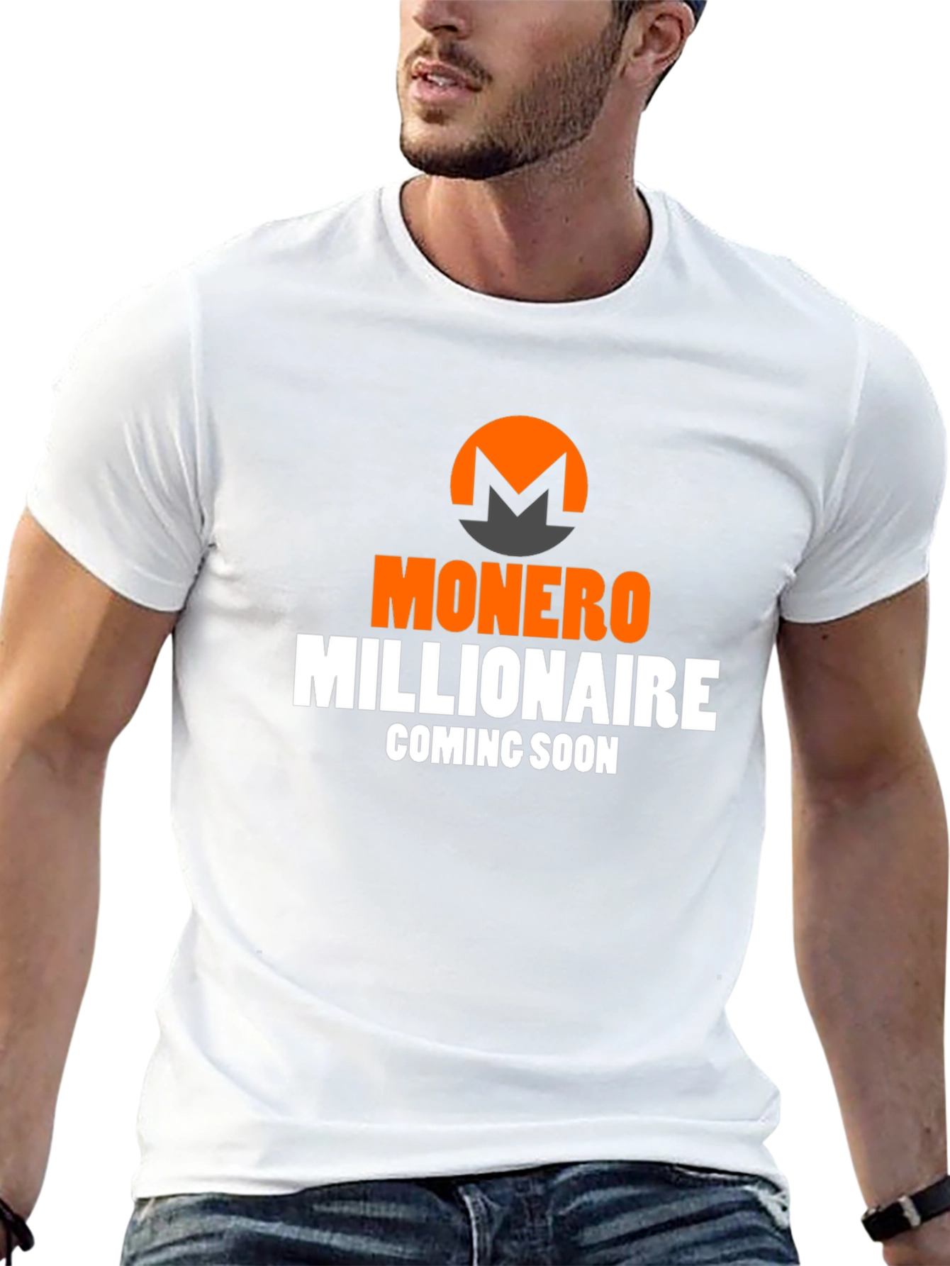 Monero Millionaire Coming Soon Black T-Shirt
