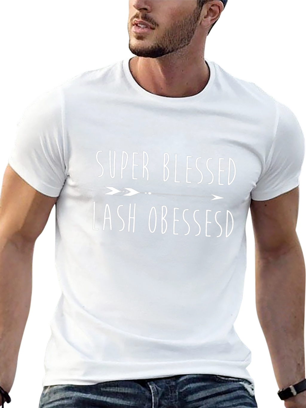 Super Blessed Lash Obsessed Graphic Tee