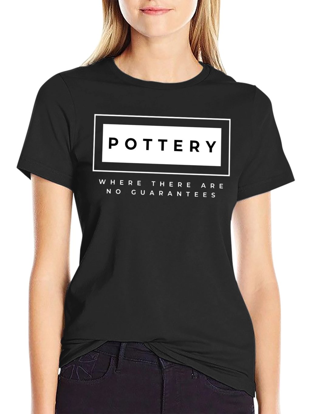 Pottery No Guarantees Graphic Tee