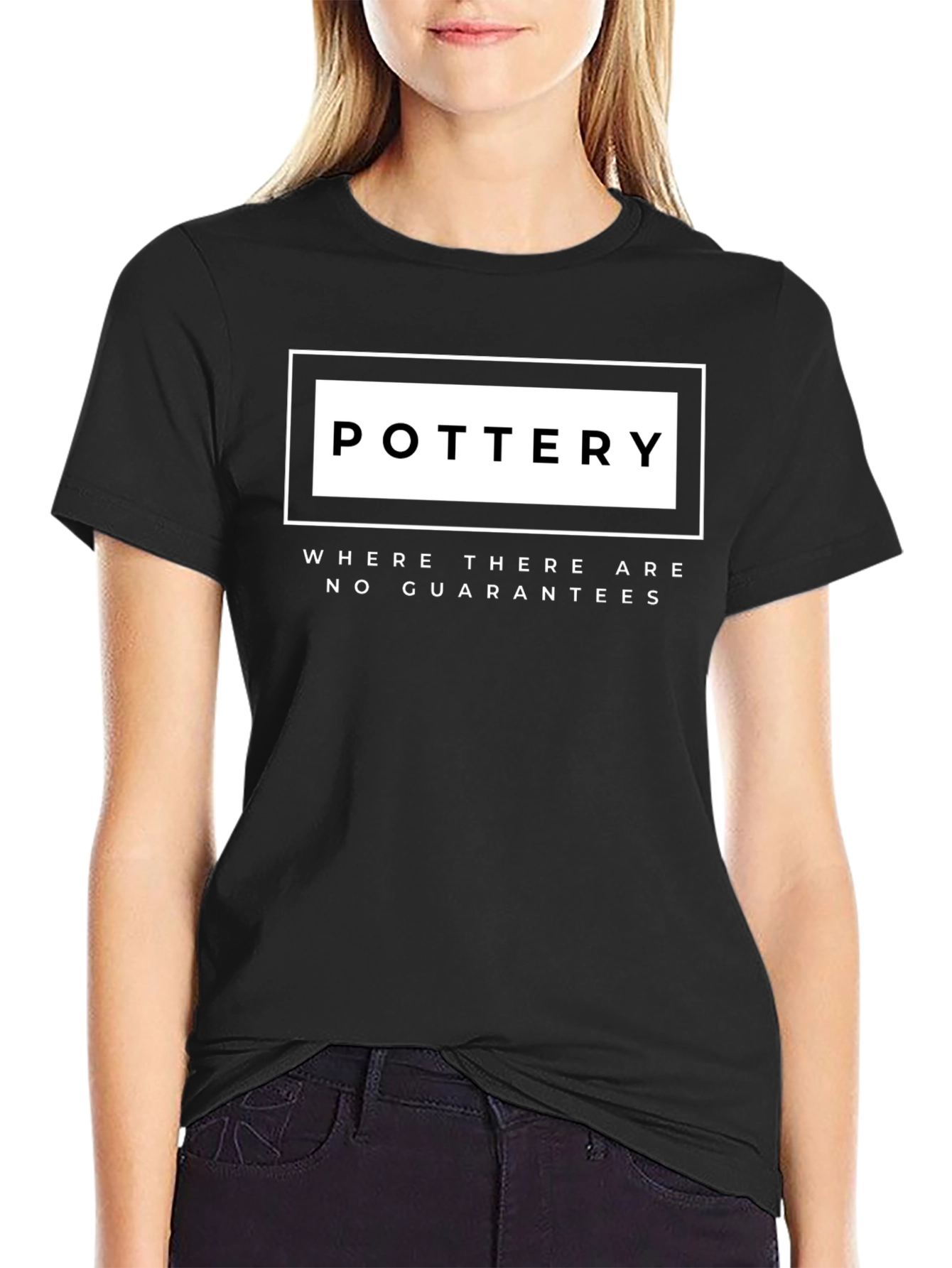 Pottery No Guarantees Graphic Tee