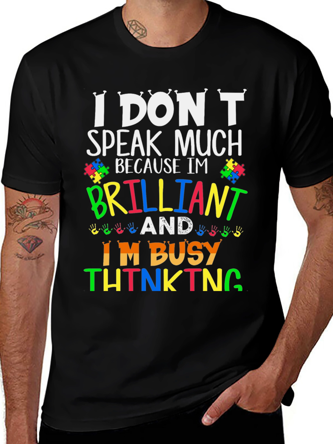 Autism Awareness T-Shirt: Im Brilliant