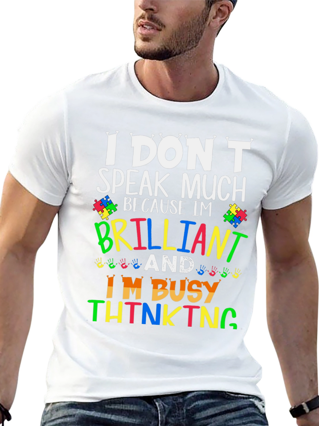 Autism Awareness T-Shirt: Im Brilliant