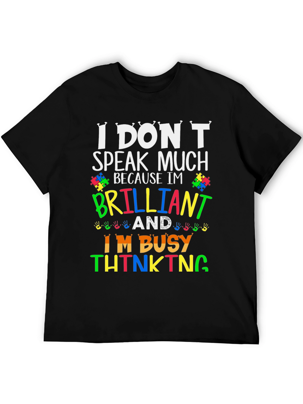 Autism Awareness T-Shirt: Im Brilliant