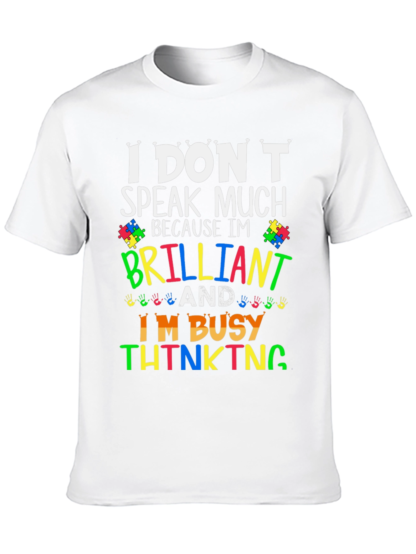 Autism Awareness T-Shirt: Im Brilliant