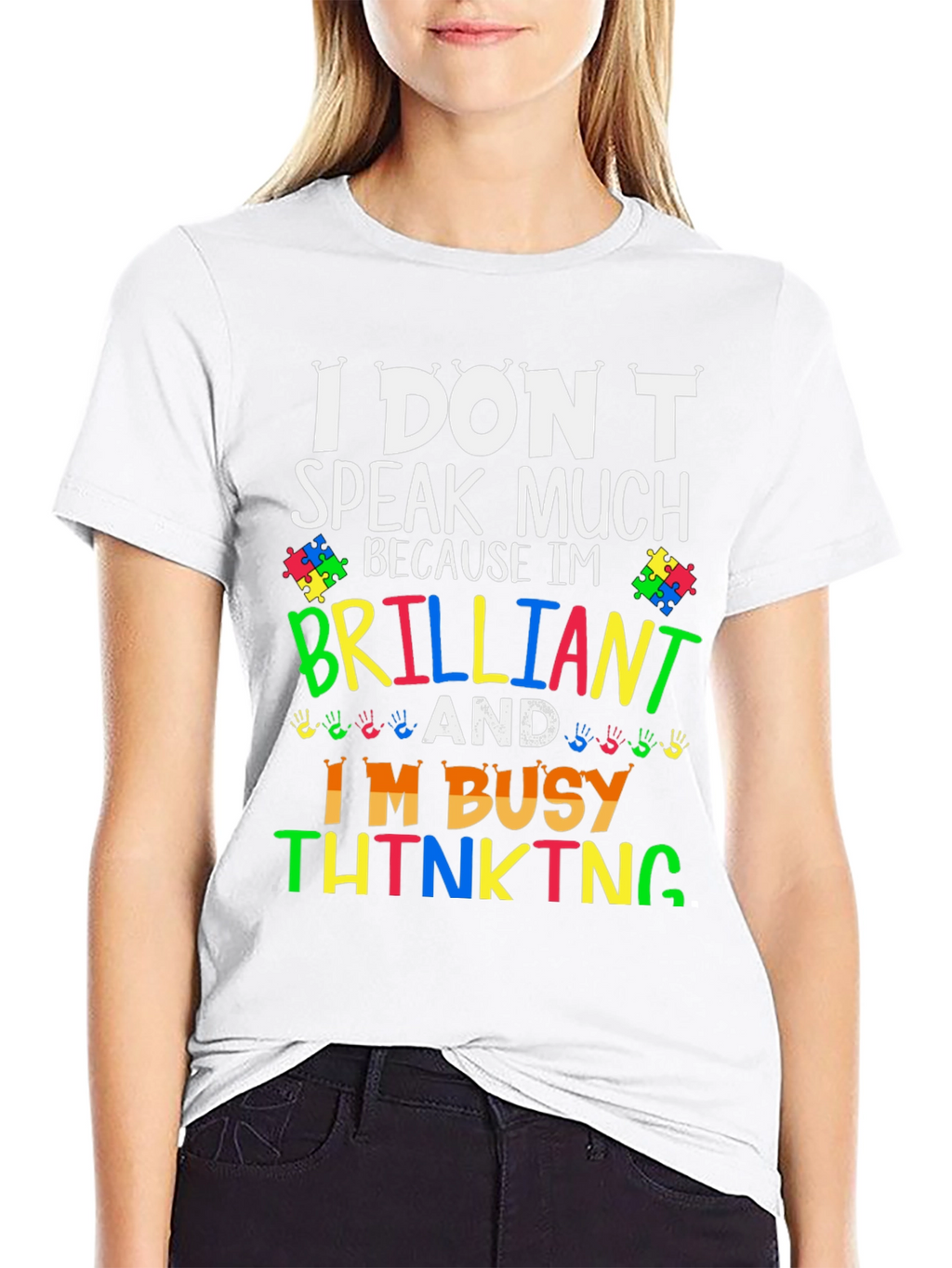 Autism Awareness T-Shirt: Im Brilliant