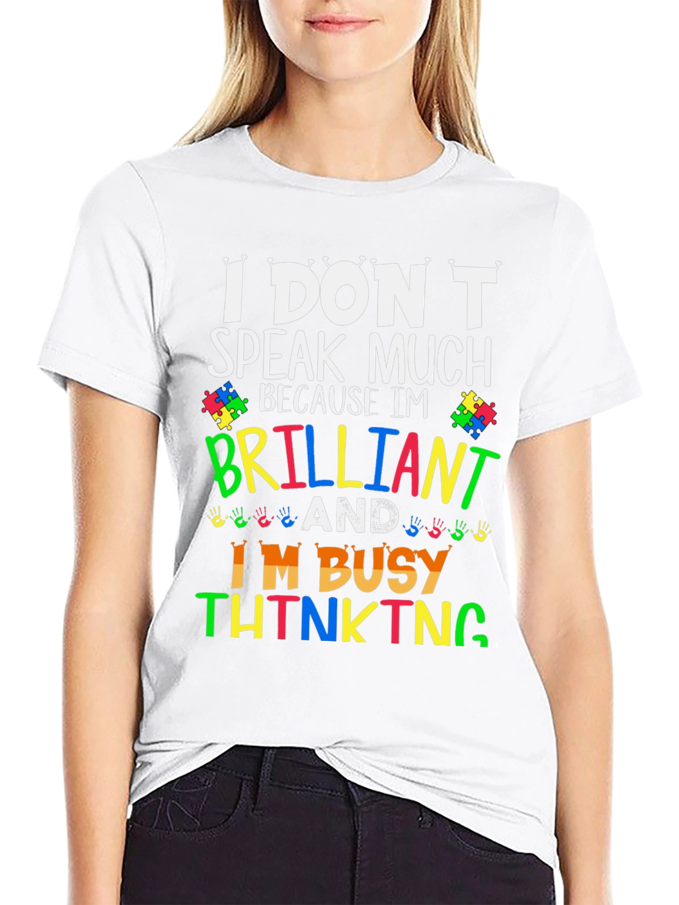 Autism Awareness T-Shirt: Im Brilliant