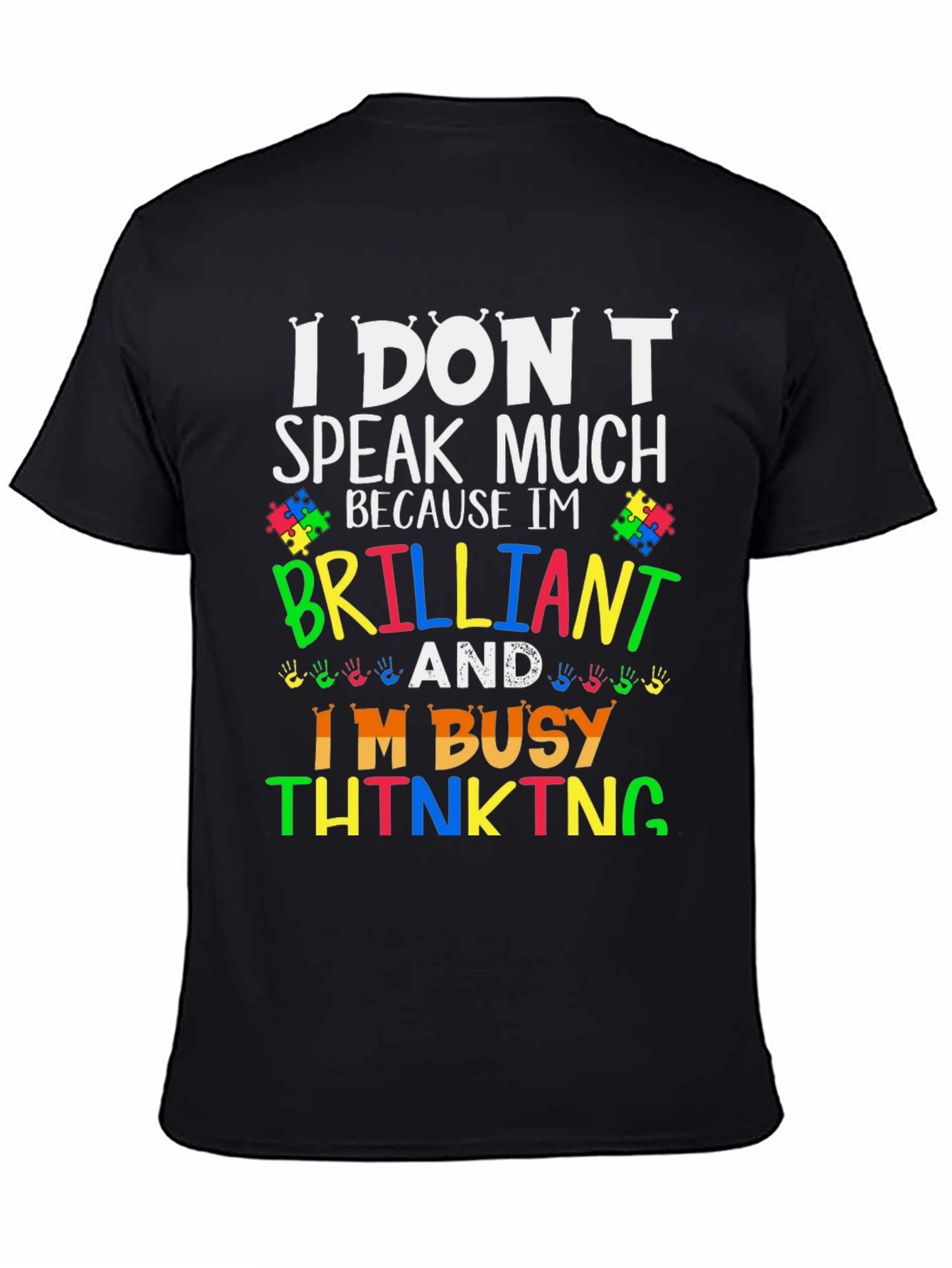 Autism Awareness T-Shirt: Im Brilliant