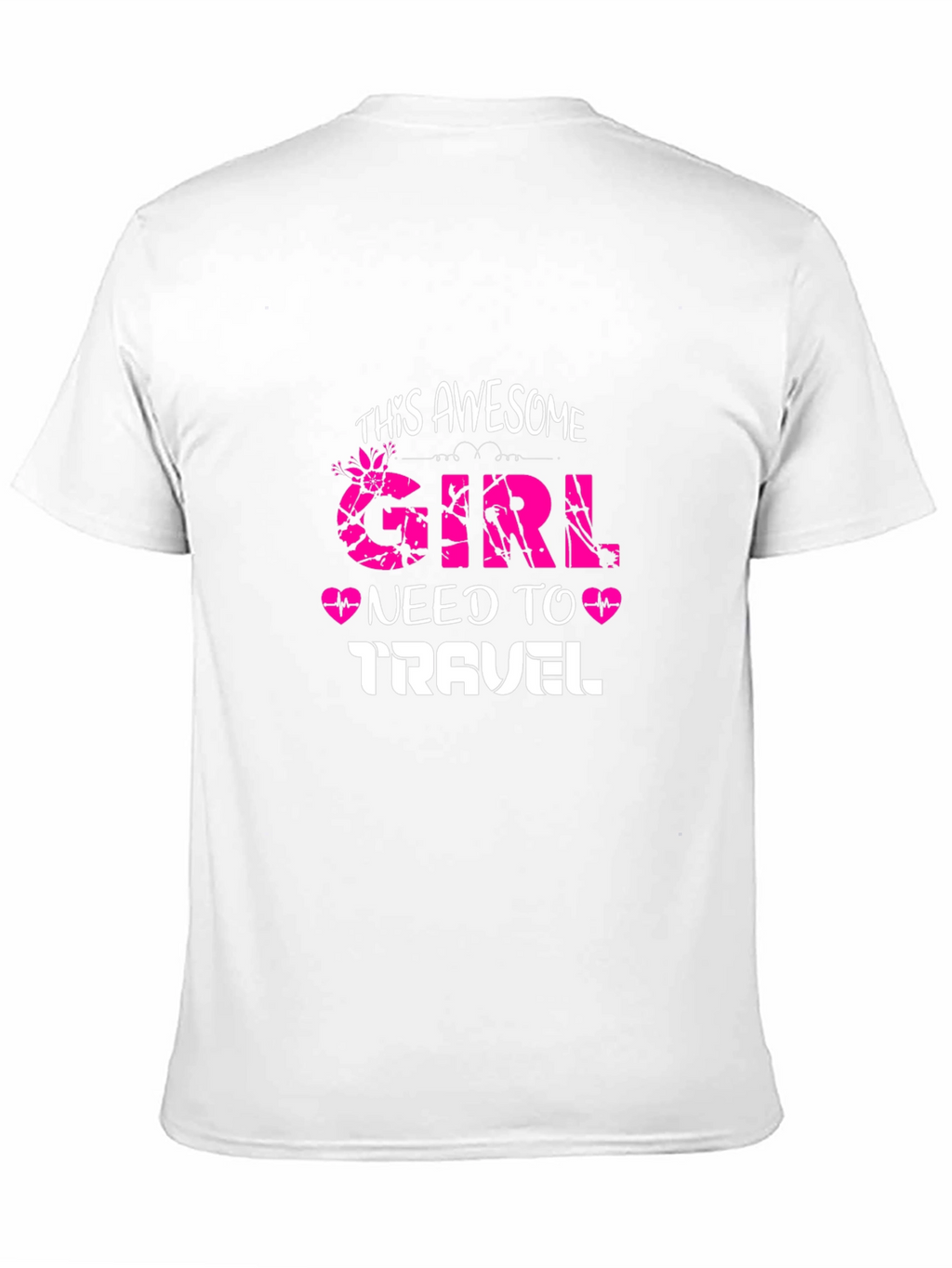 Awesome Girl Travel T-Shirt