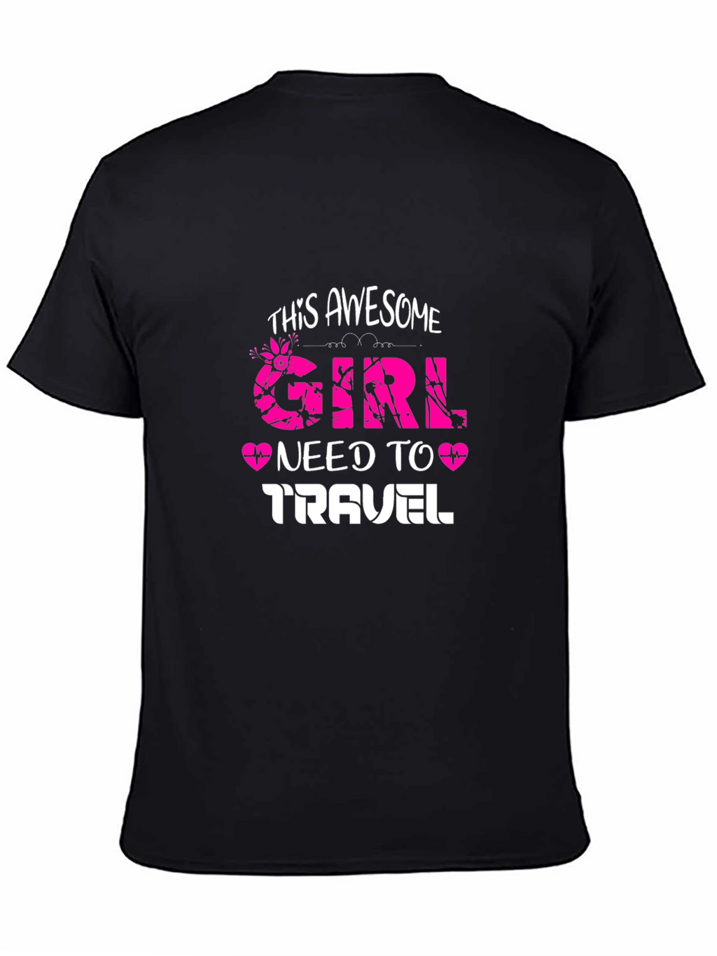 Awesome Girl Travel T-Shirt
