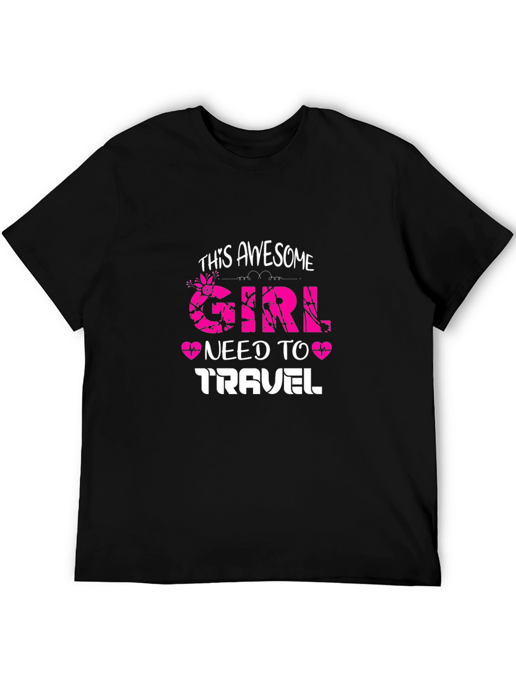 Awesome Girl Travel T-Shirt