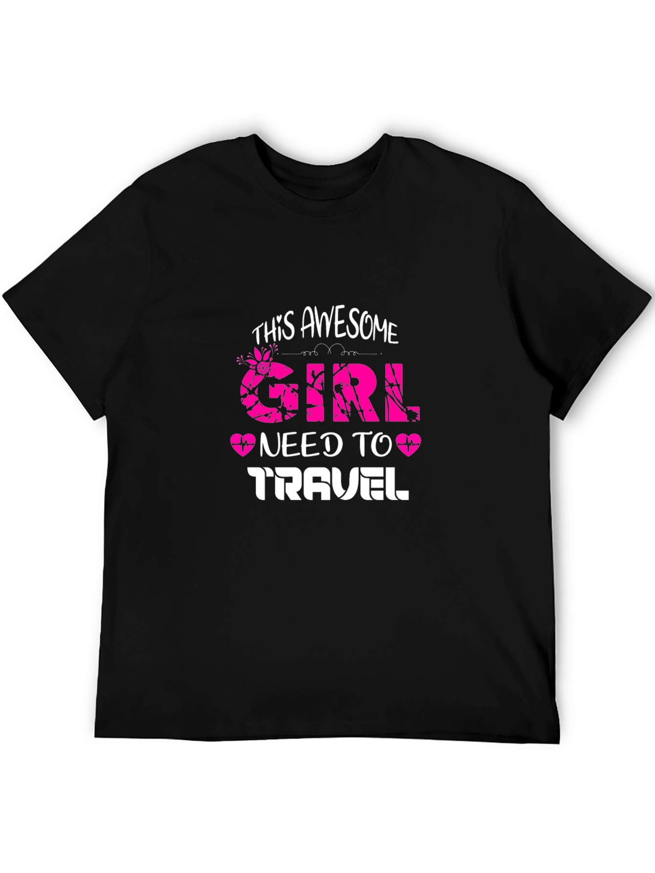 Awesome Girl Travel T-Shirt