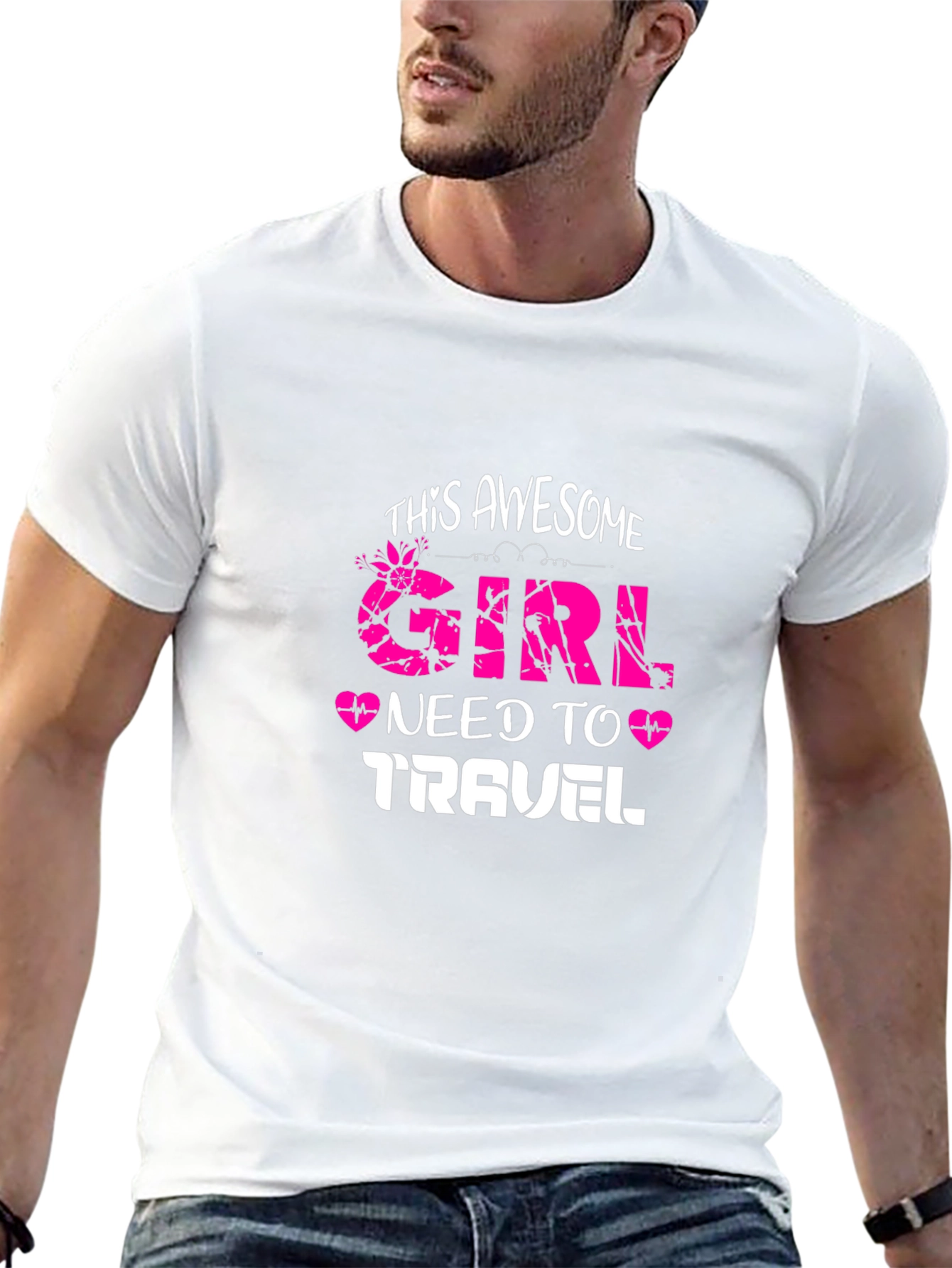 Awesome Girl Travel T-Shirt