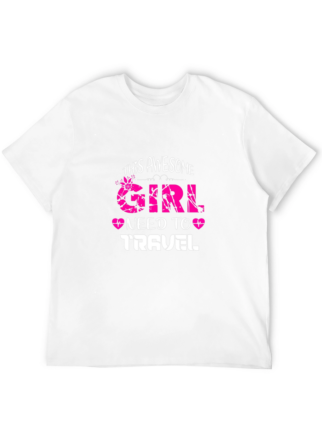 Awesome Girl Travel T-Shirt