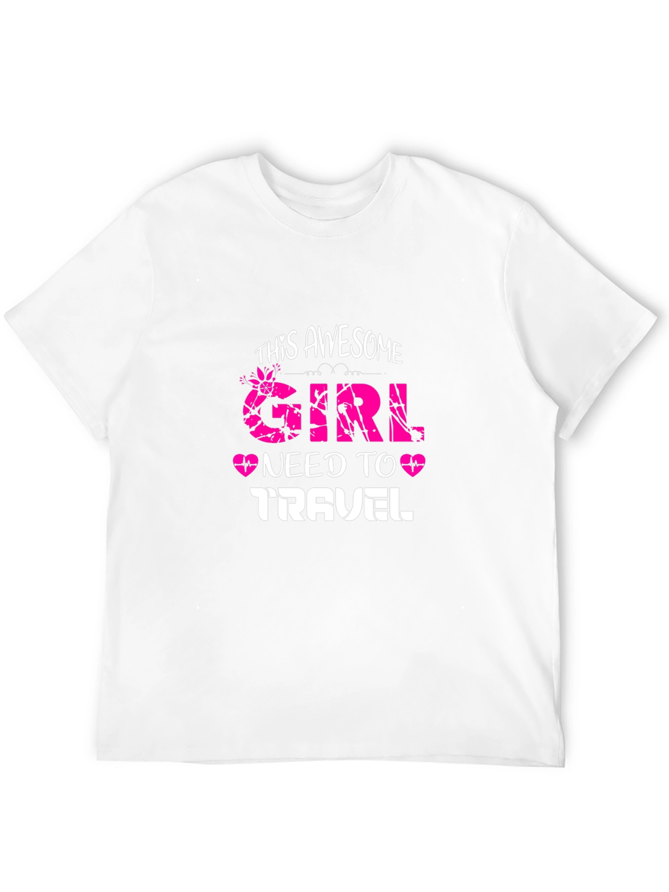 Awesome Girl Travel T-Shirt