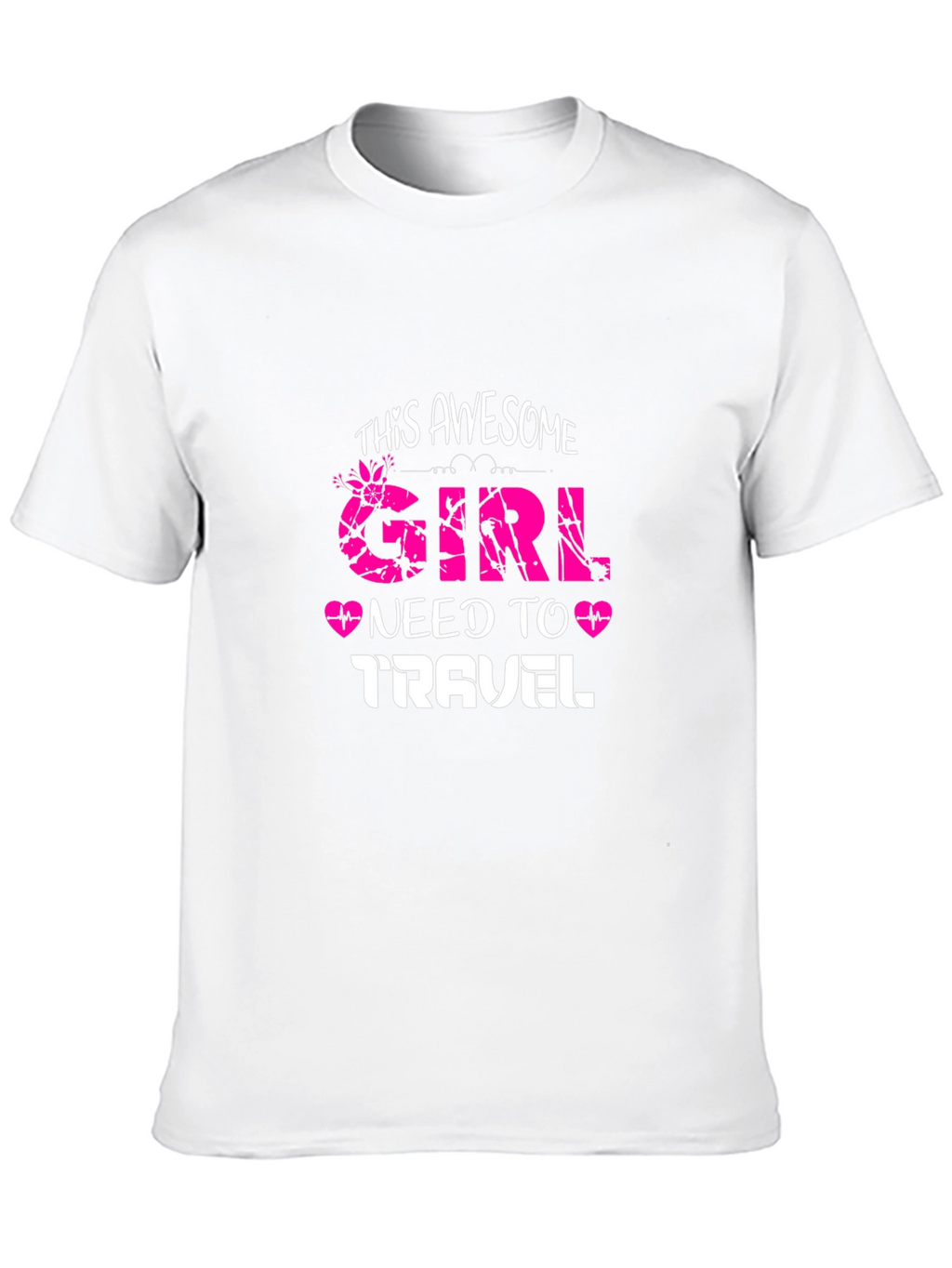 Awesome Girl Travel T-Shirt