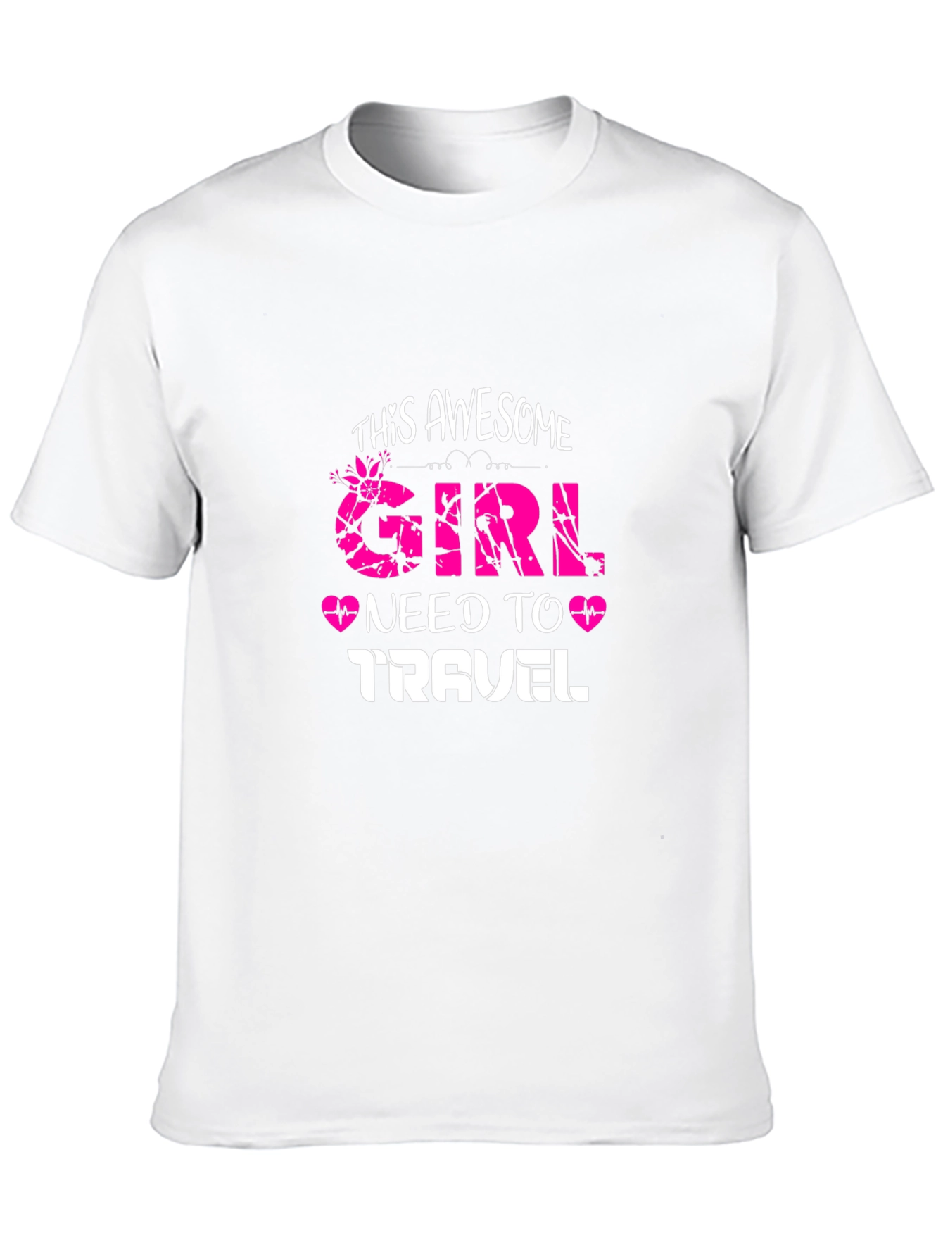 Awesome Girl Travel T-Shirt