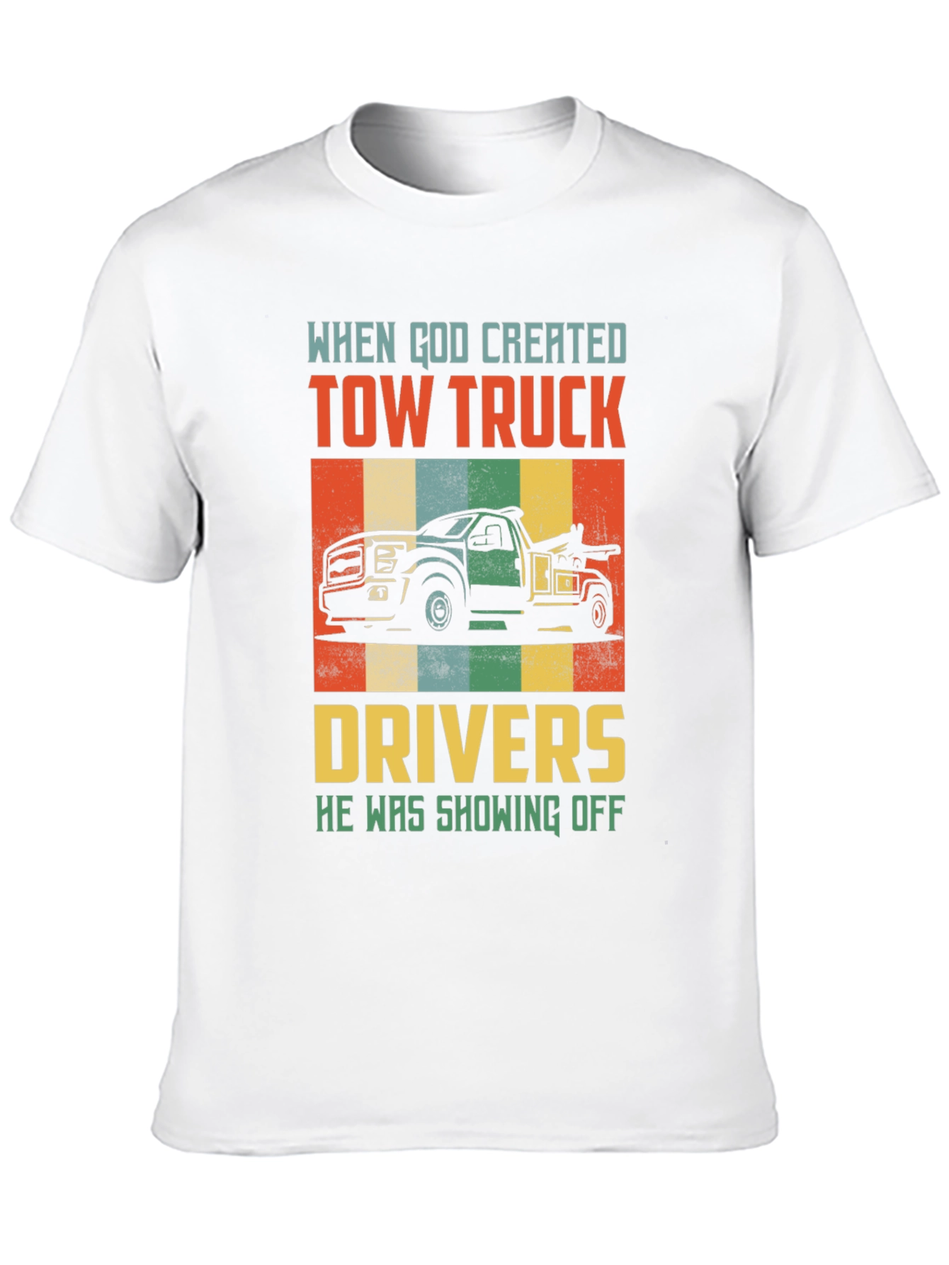 Tow Truck Driver Graphic Tee
