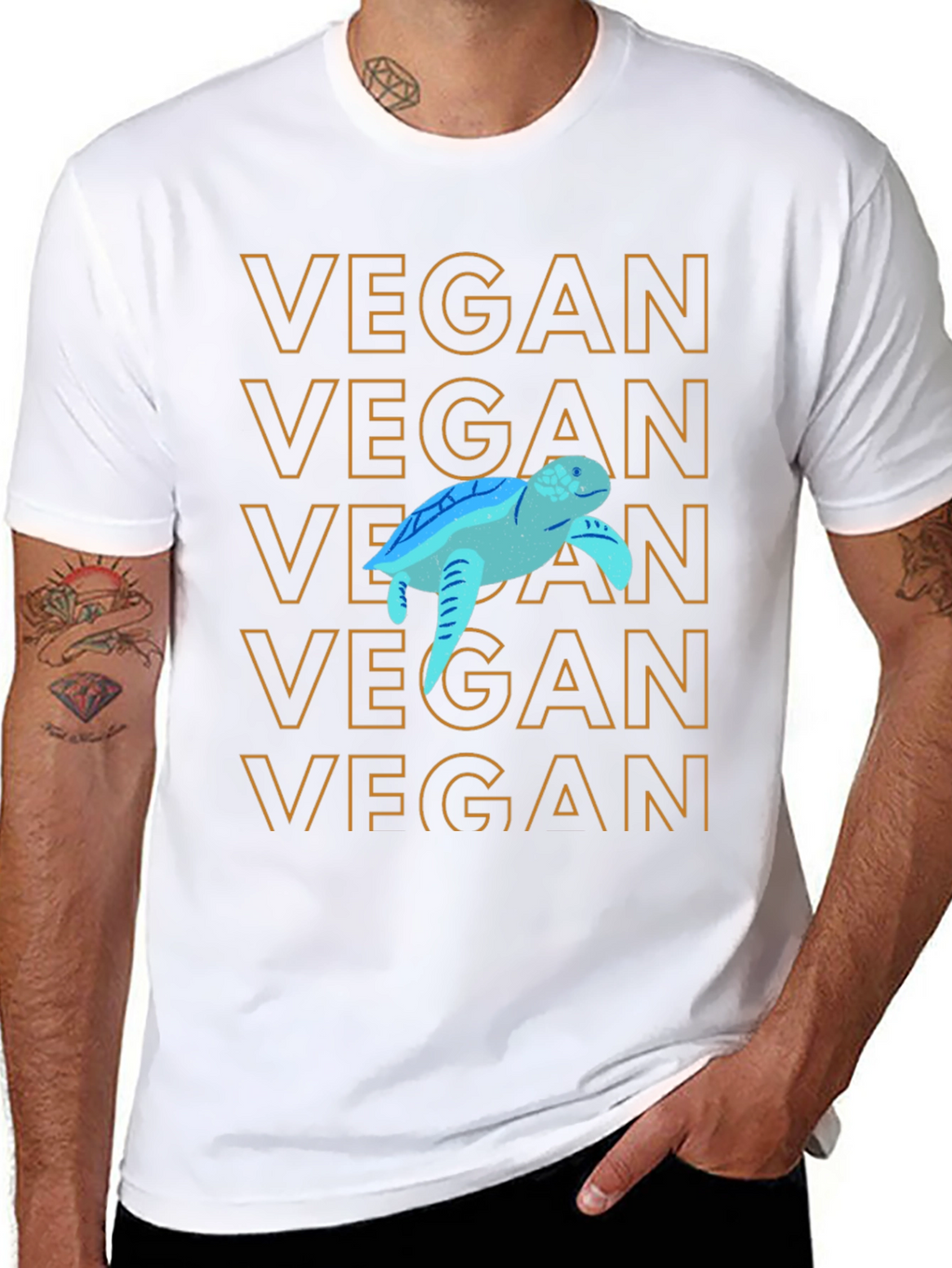 Vegan Turtle Tee - Ethical Fashion