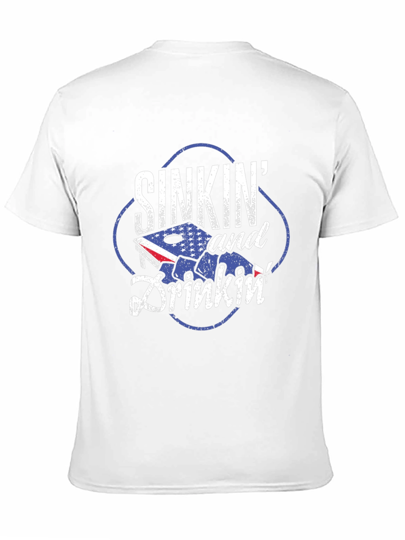 SINKIN and Drinkin Cornhole T-Shirt