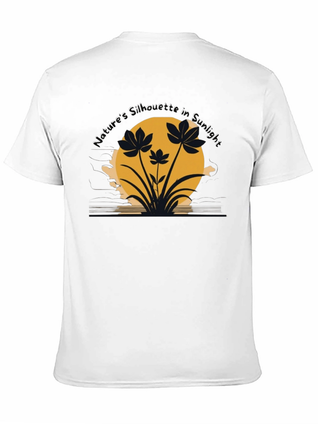 Nature Silhouette in Sunset Tee