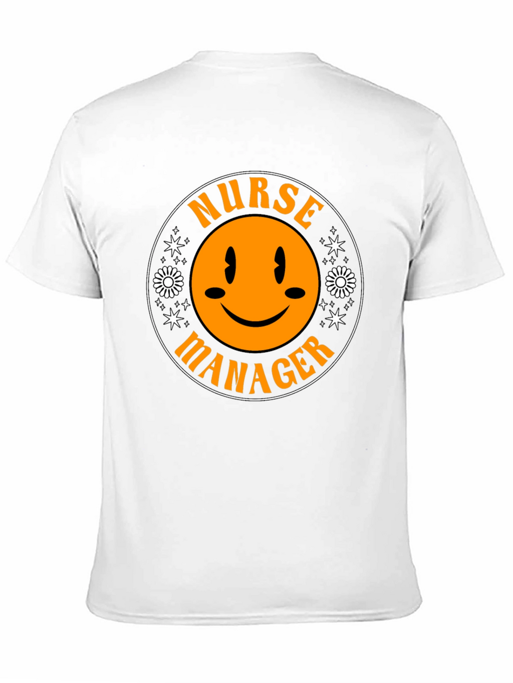 Nurse Manager Smiley Face T-Shirt