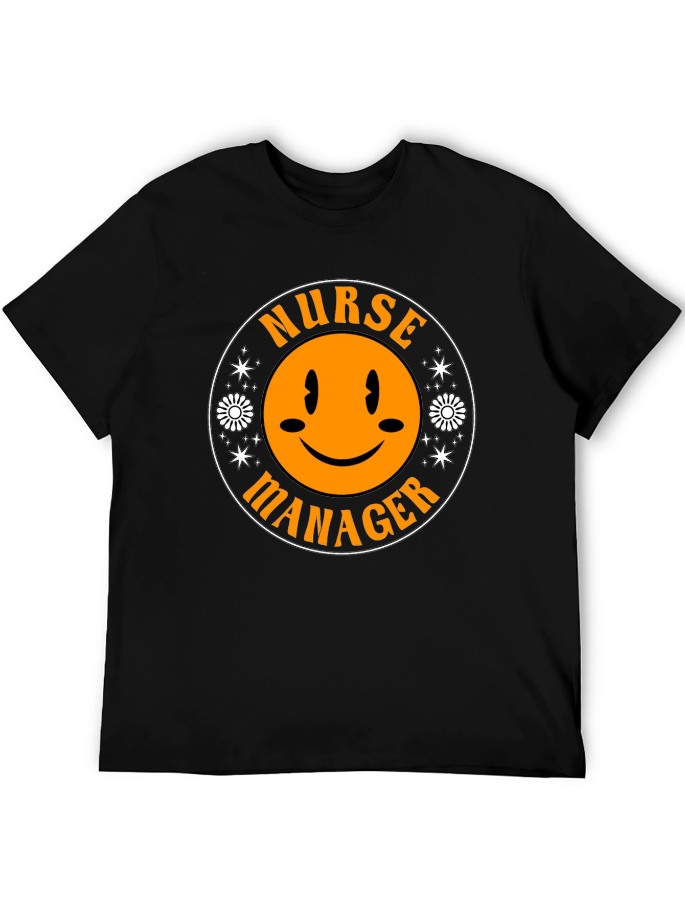 Nurse Manager Smiley Face T-Shirt